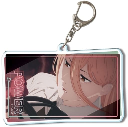 Key holder Design 22 (Power / B) Big Acrylic Key Holder "Chainsaw Man