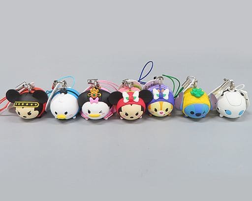 【被りなし！54種セット】 ディズニーツムツム　ツムマスコット ストラップ 被りなし！54種セット】 ディズニーツムツム ツムマスコット