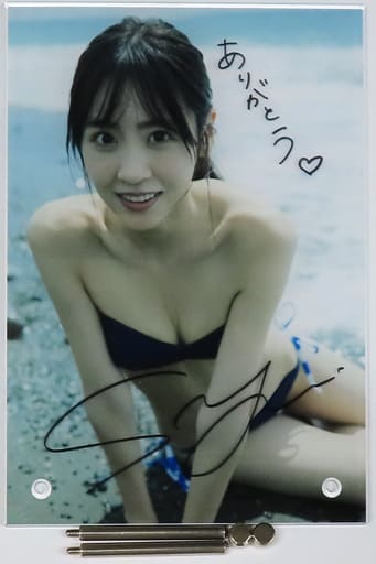 ネ*波様 櫻井優衣 FRUITS ZIPPER サイン入り写真パネル B.L.T ネ*波様 櫻井優衣 FRUITS ZIPPER サイン入り写真パネル B.L.T
