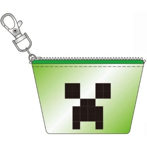 Bag Creeper Ship Mini Clear Pouch "Minecraft Minecraft " Goods