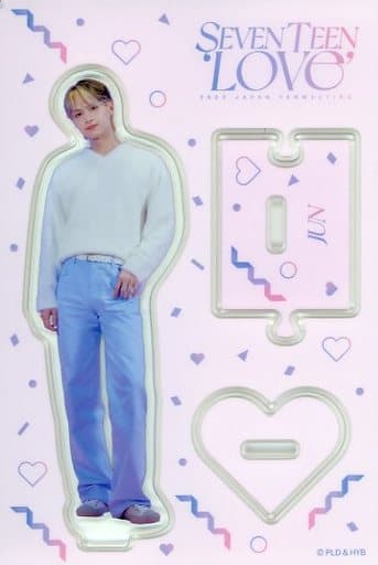 SEVENTEEN ラフォーレ原宿　アクリルスタンド　ジュン アクリルスタンド【水野愛】 - オシモール