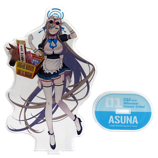 駿河屋 -<中古>一之瀬アスナ アクリルスタンドBIG 「ブルー