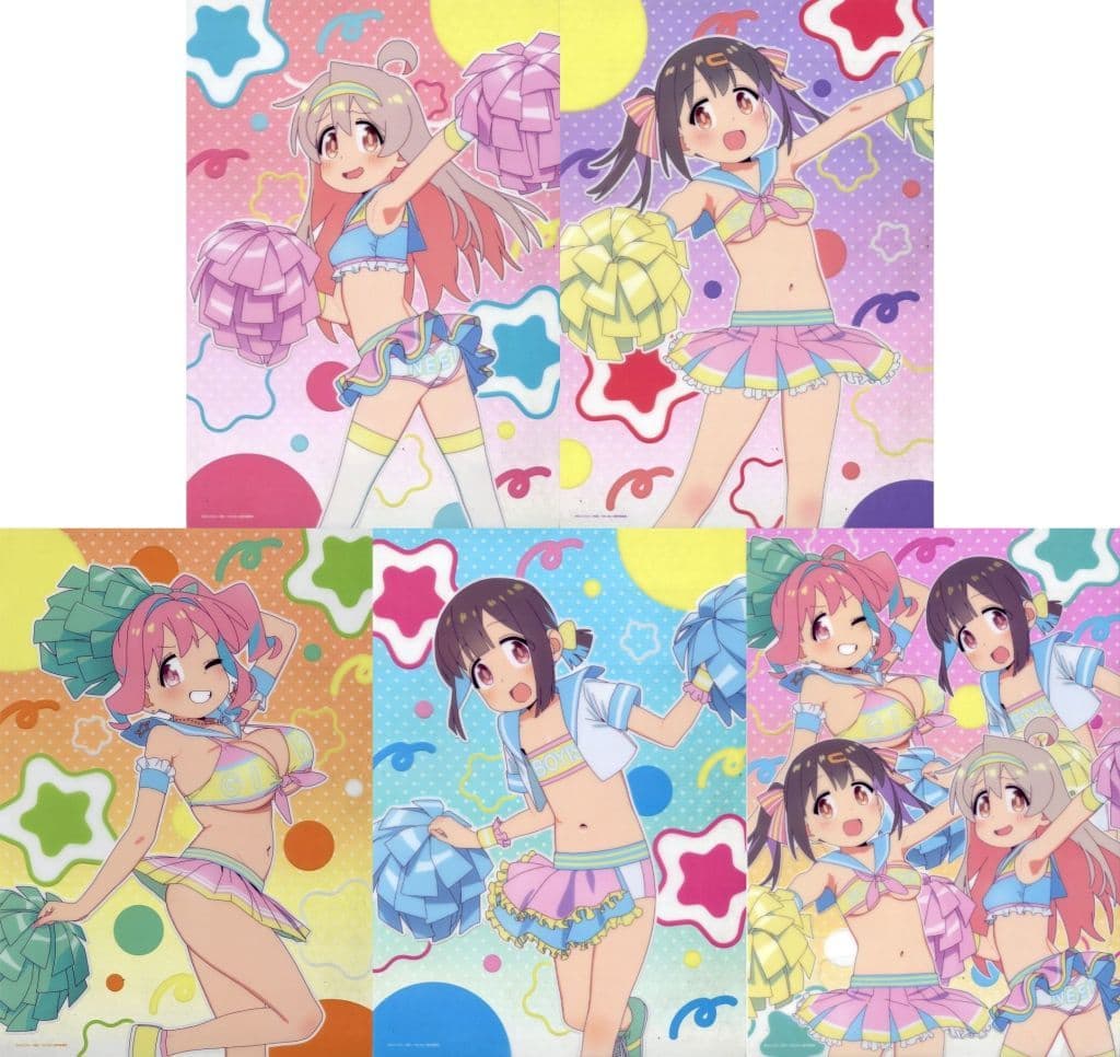 駿河屋 -<中古>全5種セット A3クリアポスター 「くじコレ お兄ちゃんは