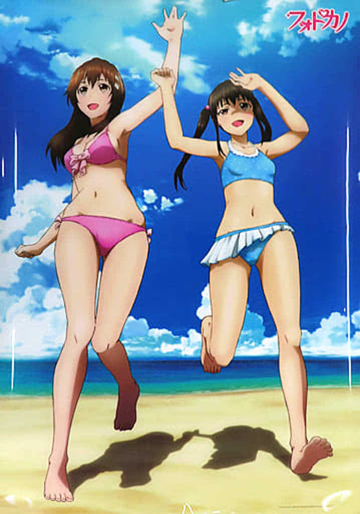 駿河屋 -<中古>[破損品] アニメ描き下ろしB2クリアポスター 新見遙佳 