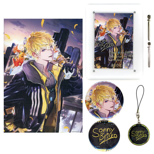 Sunny Briscoe Birthday Goods Full Set "Virtual YouTuber Ni Jiji Sunny