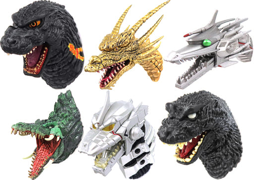 駿河屋 -<中古>全6種セット モンスターヘッドマグネット 「一番