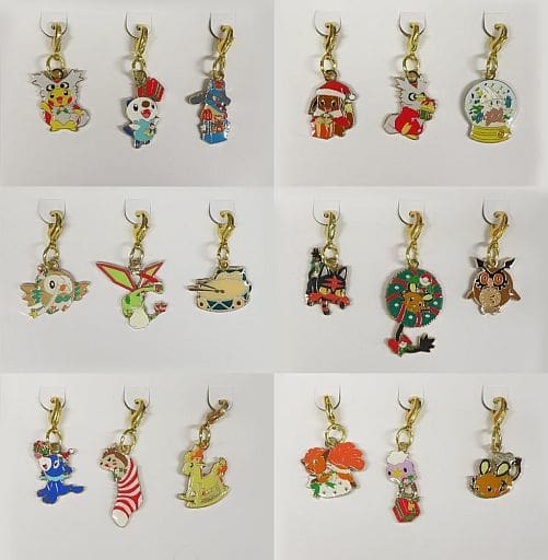 駿河屋 -<中古>全6種セット 「ポケットモンスター メタルチャーム