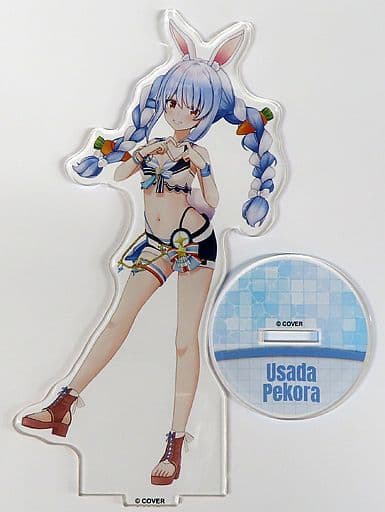 駿河屋 -<中古>兎田ぺこら 3Dアクリルスタンド サマー