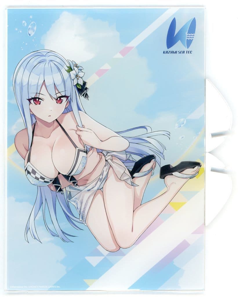 駿河屋 -<中古>永雪氷織 ビジュアルアクリルプレート 水着ver