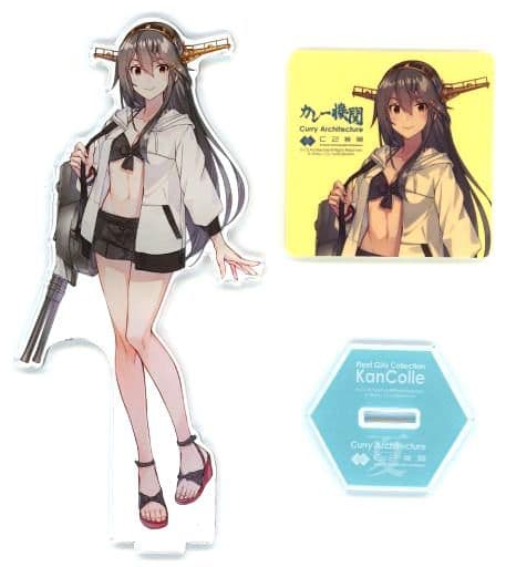 駿河屋 -<中古>榛名 水着mode アクリルスタンドセット 「艦隊