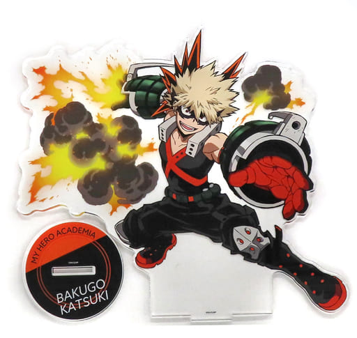 雑貨　爆豪勝己 ビッグアクリルスタンド 「僕のヒーローアカデミア」 ジャンプフェスタ2023グッズ 駿河屋 -<中古>爆豪勝己 ビッグアクリルスタンド 「僕のヒーロー