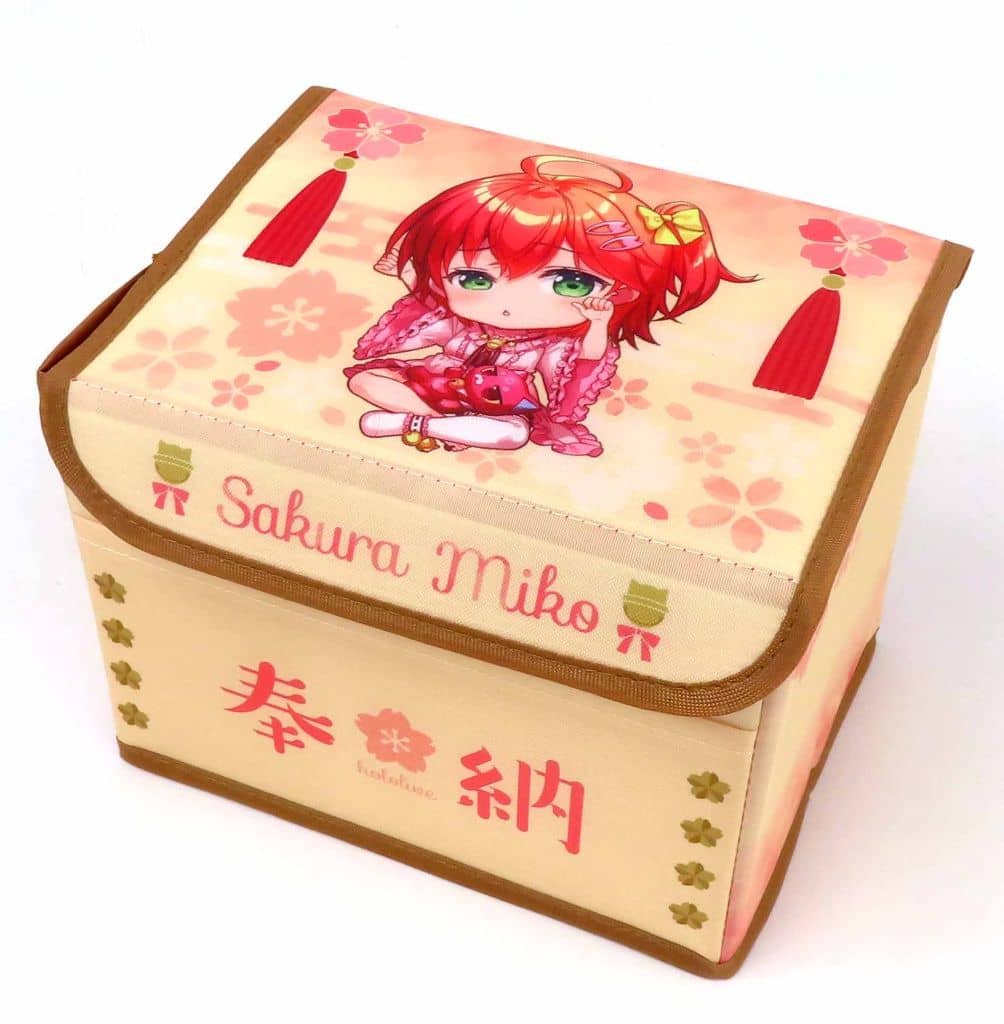 駿河屋 -<中古>さくらみこ 賽銭箱風収納ケース 「hololiveくじ