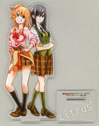 駿河屋 -<中古>[単品] 藍原柚子＆藍原芽衣 描き下ろしアクリル