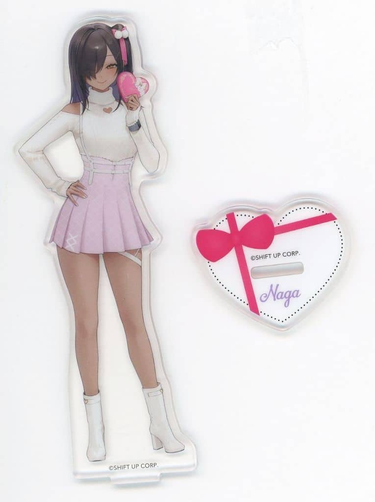 勝利の女神NIKKE　バレンタイン2024 アクリルスタンド 駿河屋 -<中古>ナガ(バレンタイン2024ver.) アクリルスタンド 「勝利の