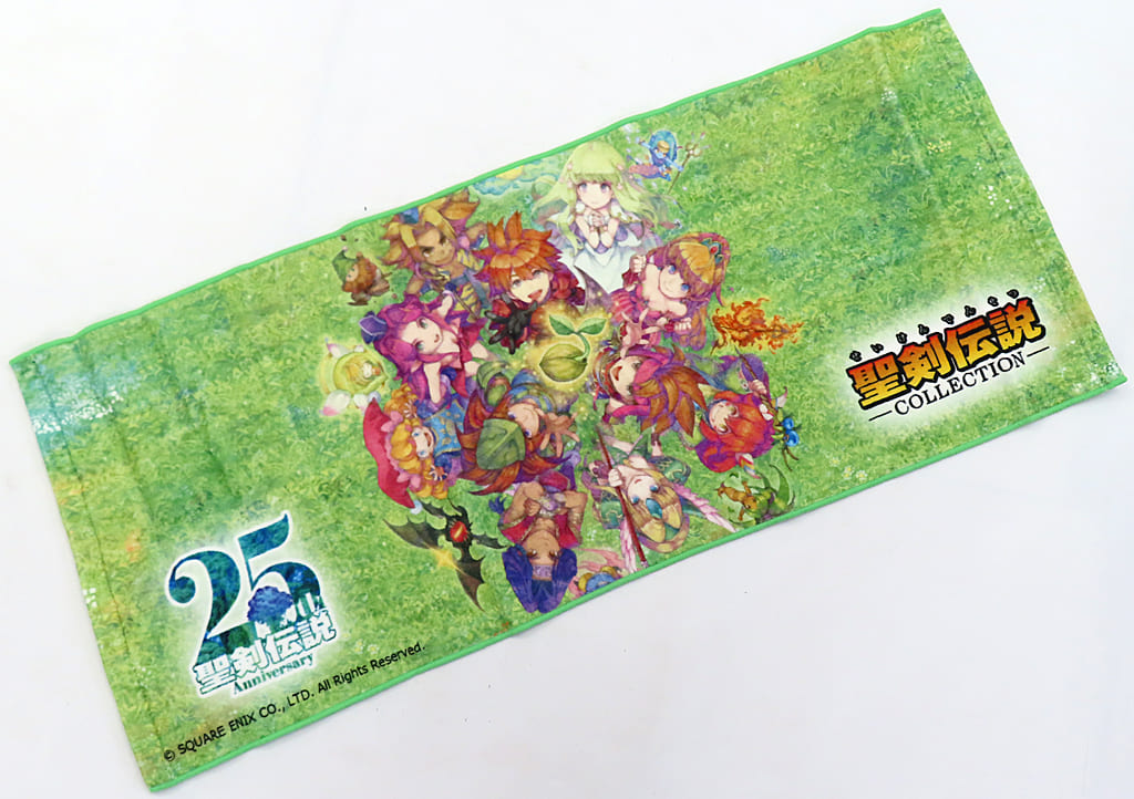 聖剣伝説25周年 アニバーサリーコンサート パンフレット　タオル 駿河屋 -<中古>集合 聖剣伝説25周年記念タオル 「聖剣伝説3 25th