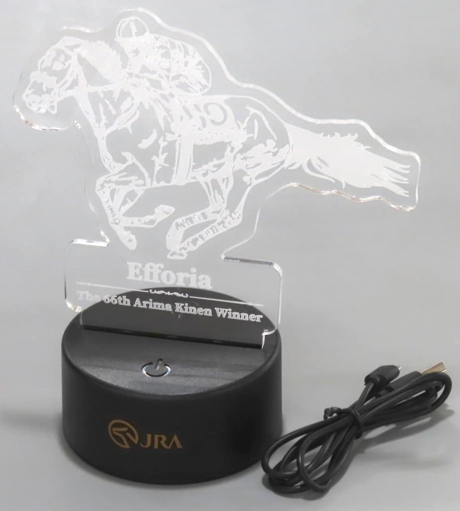 有馬記念　アクリルスタンドライト　エフフォーリア　ウェルカムチャンス 駿河屋 -<中古>エフフォーリア(第66回 有馬記念 Winner