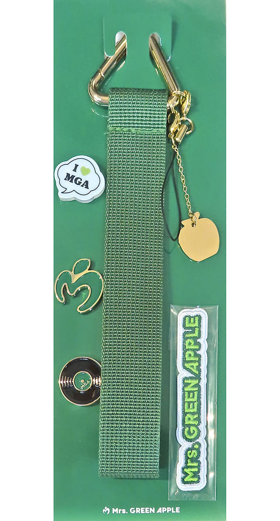 Ms. Green Apple メメル デコレーションストラップ付き Decoration Strap / MGA ver. – Mrs. GREEN APPLE OFFICIAL STORE