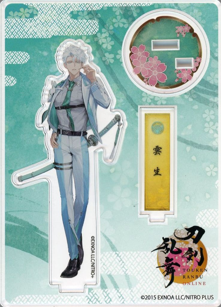 t01】雲生 刀剣乱舞 アクリル グッズセット① t01】雲生 刀剣乱舞