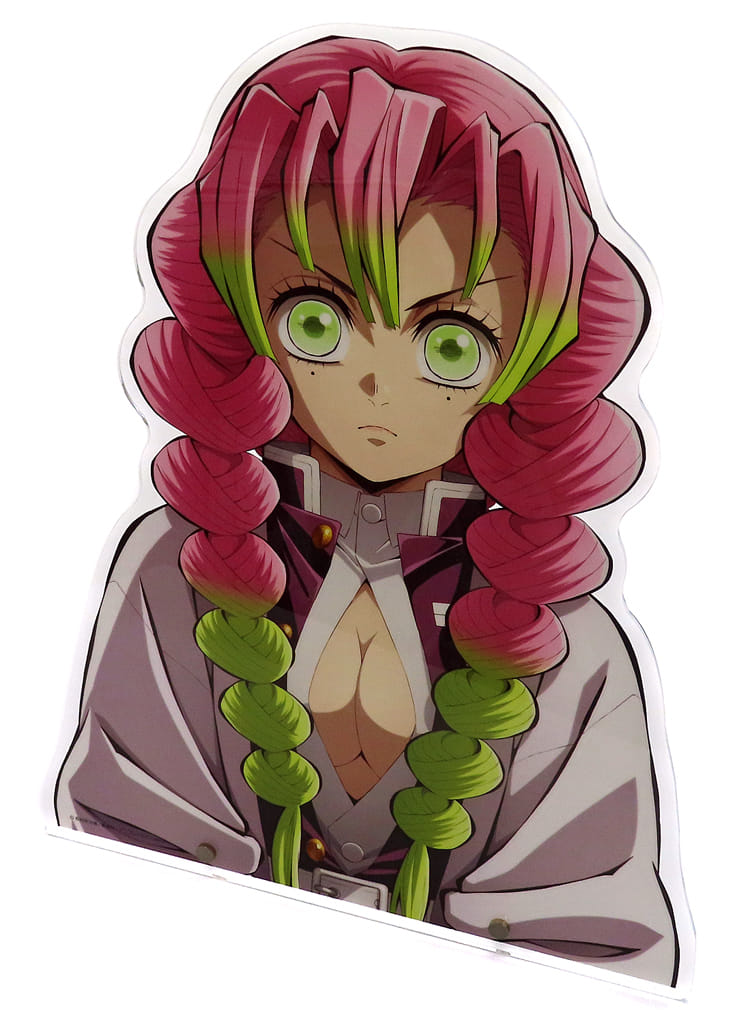 鬼滅の刃 甘露寺蜜璃 アナザーカット バストアップ アクリルパネル【未開封】 駿河屋 -<中古>甘露寺蜜璃 KVアナザーカット バストアップアクリル