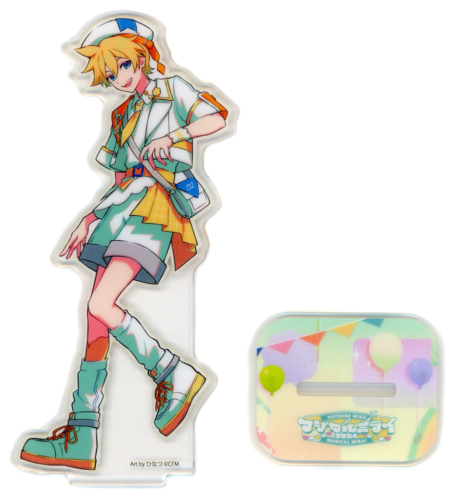 マジカルミライ モーリー スクラッチ アクリルスタンド 鏡音レン 鏡音リン 駿河屋 -<中古>鏡音レン アクリルスタンド 「MOLLY.ONLINEスクラッチ