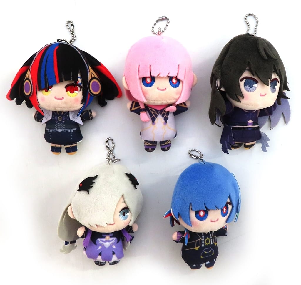 V.W.P ゆび人形キーホルダー ヰ世界情緒 八咫烏（解）Ver. V.W.P】V.W.P ゆび人形キーホルダーセット 八咫烏（解）ver.花譜