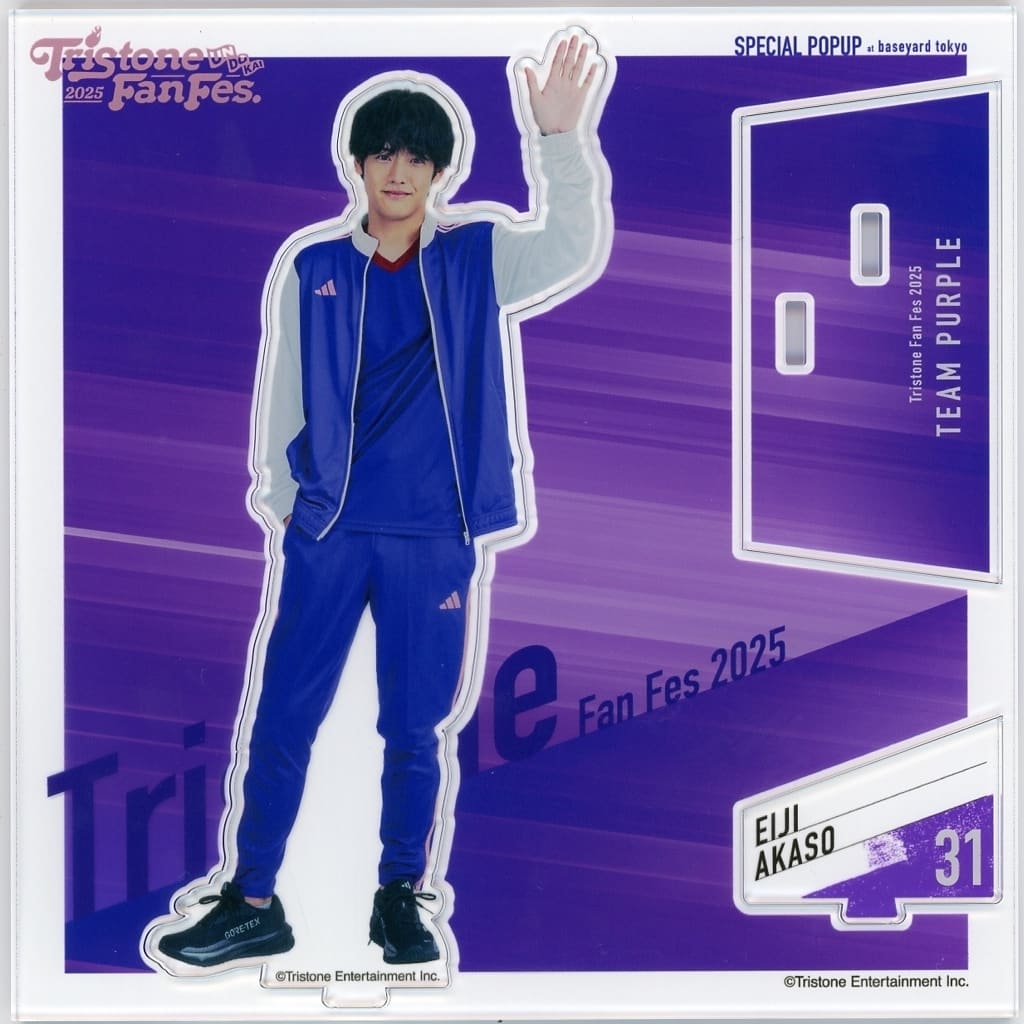 駿河屋 -<中古>赤楚衛二 TEAM PURPLE アクリルスタンド 「トライ