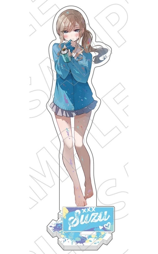 駿河屋 -<新品/中古>涼風涼 描き下ろしアクリルスタンド 「ばっ