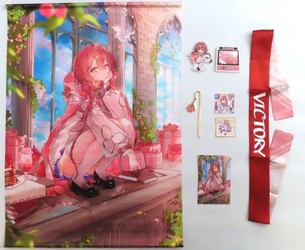 駿河屋 -<中古>甘結もか バースデーグッズセット 「バーチャルYouTuber