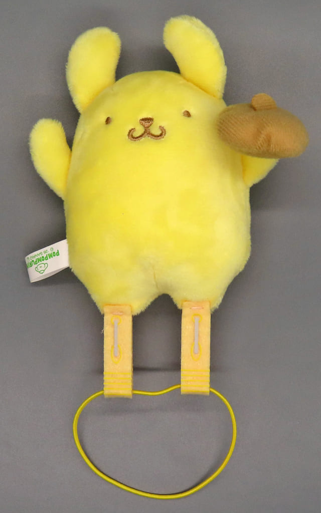 駿河屋 -<中古>ポムポムプリン 洗濯ばさみに挟まれちゃった!マスコット