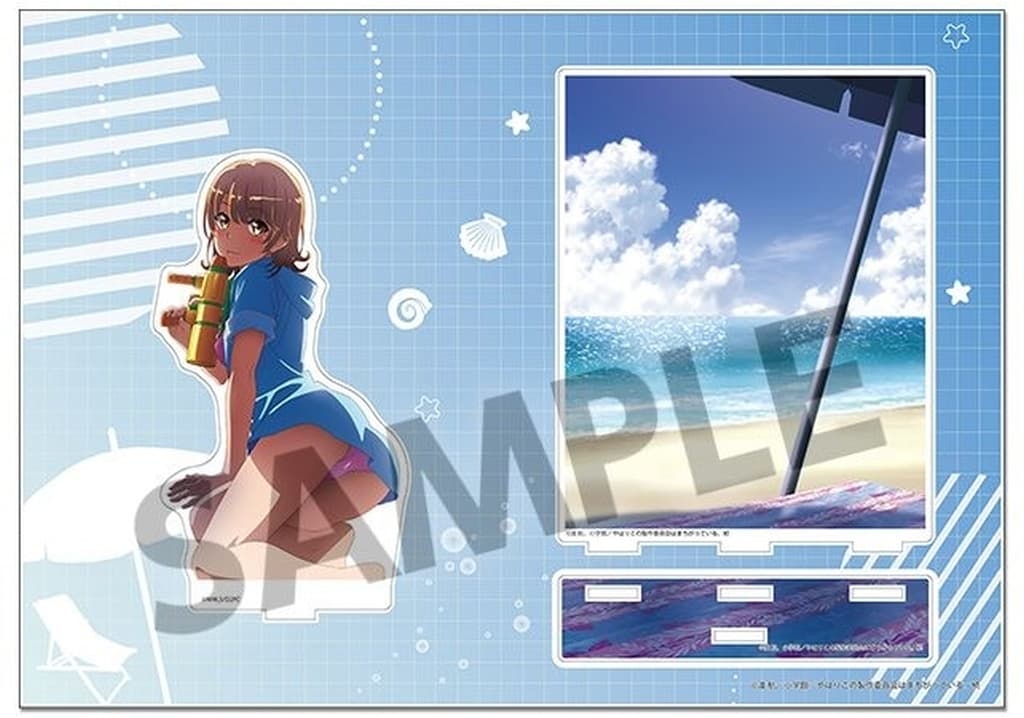 駿河屋 -<中古>一色いろは 水着2019 ver. 背景付きアクリル