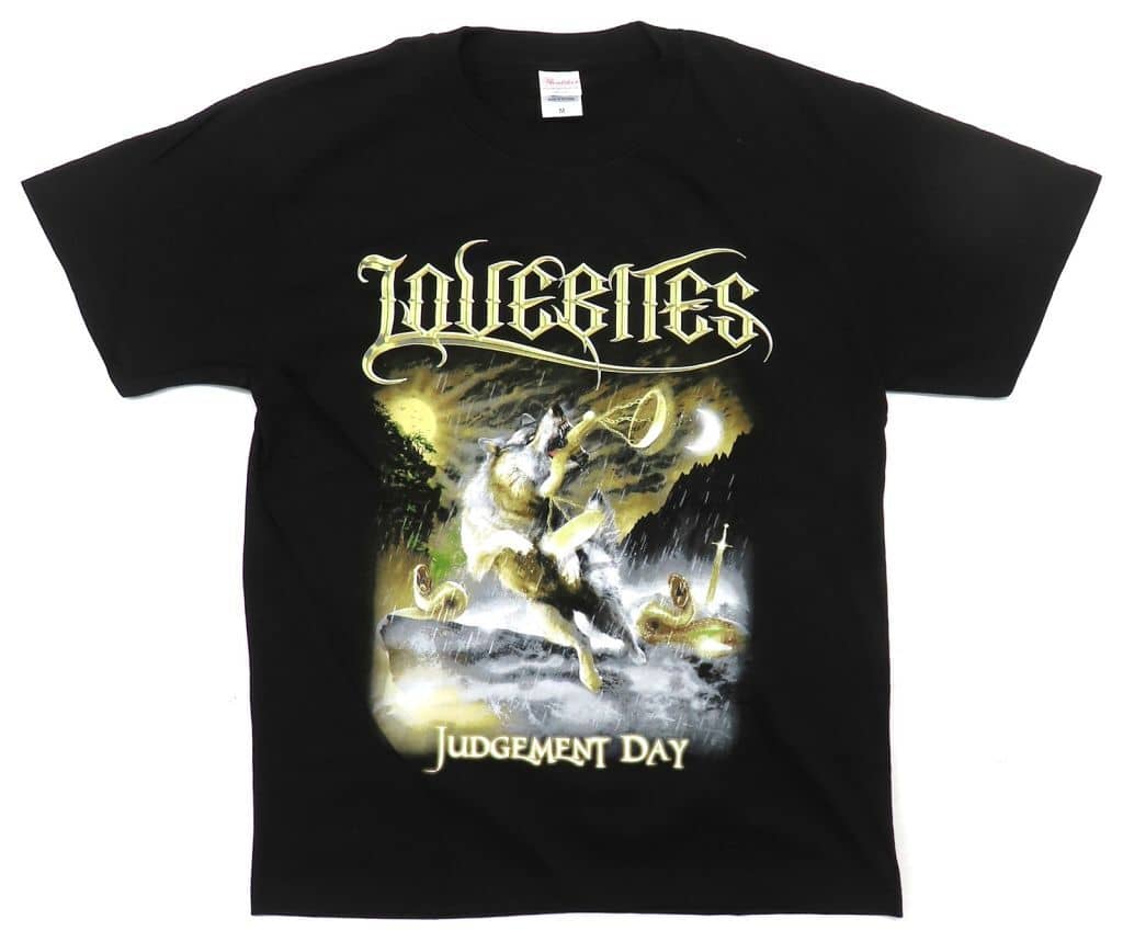 LOVEBITES Tシャツ 【Judgement Day Tour 2023】 Lovebites JUDGEMENT DAY TOUR 2023 T-Shirt size L black Mens