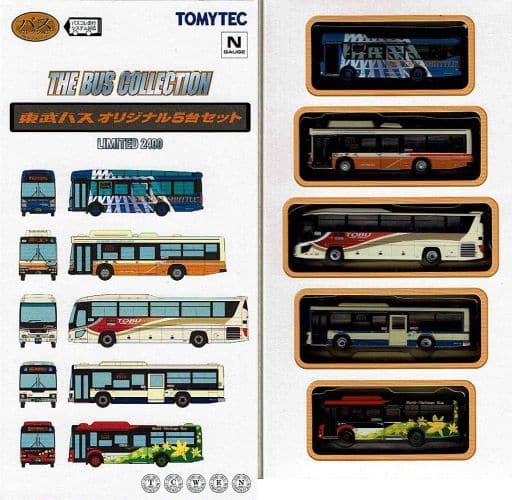 駿河屋 -<中古>1/150 東武バス オリジナル5台セットLIMITED2400