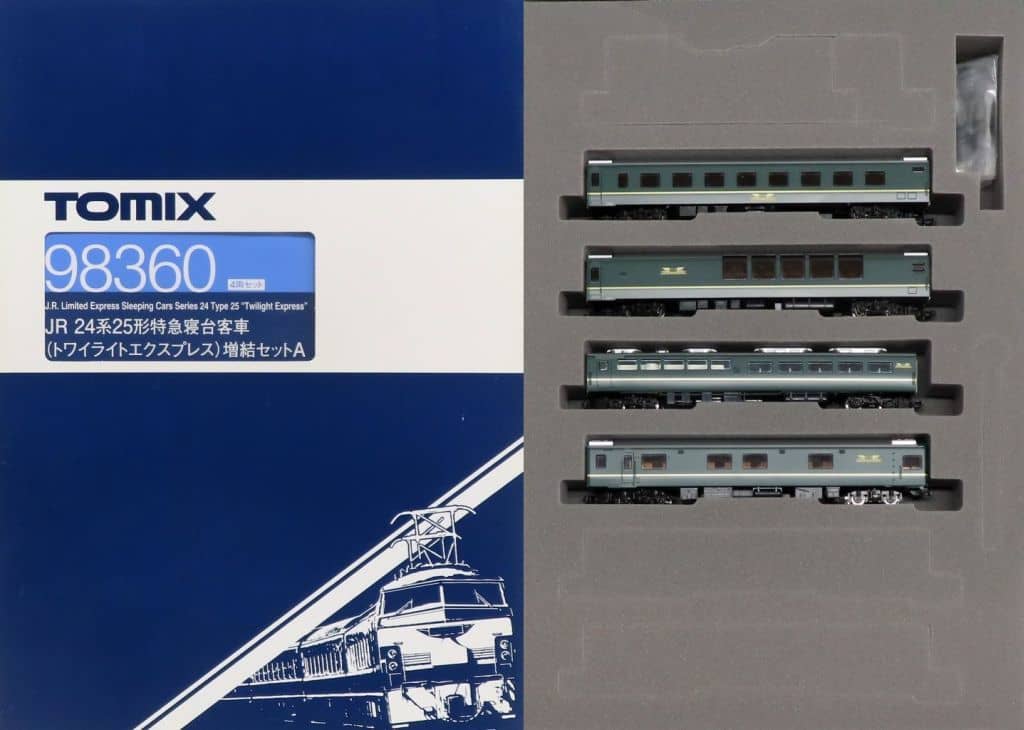 ゆき様〖専用〗 JR 24系25形特急寝台客車(トワイライトエクスプレス)増結セットA(98360