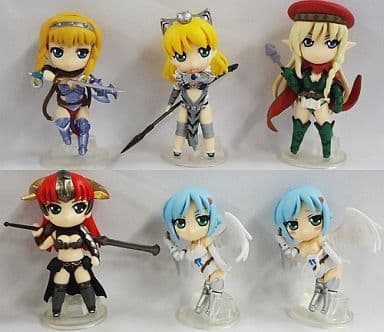 駿河屋 -<中古>全6種セット 「ぷちっと!クイーンズブレイド