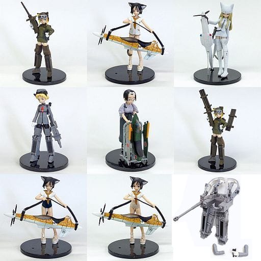 駿河屋 -<中古>全8種セット+ボーナスパーツ完成品 「コナミフィギュア