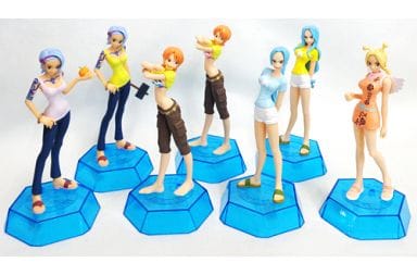ワンピース グランドラインジュエリー ガールズコレクション vol.1 全7種 駿河屋 -<中古>全7種セット 「ワンピース グランドラインジュエリー