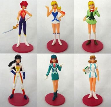 キューティーハニー全6種類+ミニフィギュア2種類 Amazon.co.jp: キューティーハニーF クリアポ―チコレクション全6