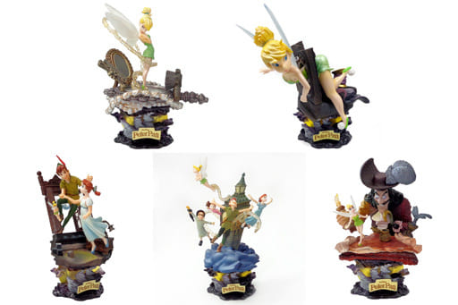 フォーメーションアーツ　ピーターパン 5体セット 駿河屋 -<中古>全5種セット 「ディズニーキャラクターズ