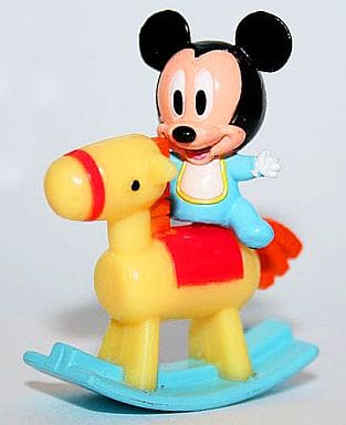 2003年　ディズニー　ベビーミッキー　ゆらゆら木馬　フィギュア　マスコット 駿河屋 -<中古>ベビーミッキー 「ディズニーベイビー ベビーミッキー