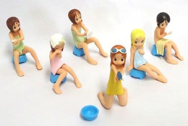 苺ましまろ　おふろ編　シークレット含むノーマル6種　色彩版5種　全11種セット 駿河屋 -<中古>全6種セット 「ソリッドワークスコレクション 苺