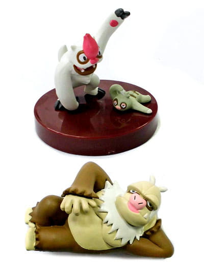 立体ポケモン図鑑　第6集　ナマケロ　ヤルキモノ　ケッキング レビュー】ポケットモンスター 立体ポケモン図鑑 第6集 「CAPSULE 1