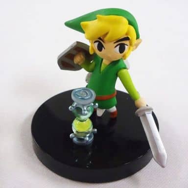 ゼルダ 夢幻の砂時計 フィギュア ゼルダの伝説シリーズ フィギュアコレクション 夢幻の砂時計 リンク＋