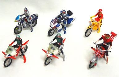 駿河屋 -<中古>全6種セット 「特撮メカコレクション ライダー