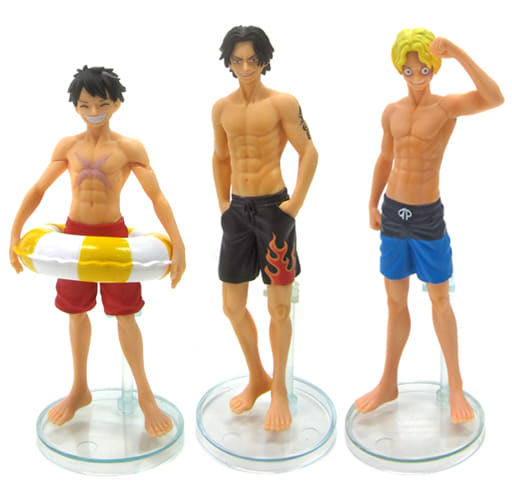 Set Of 3 Kinds Gasha Portraits ガシャポートレイツ One Piece02 Toy Hobby Suruga Ya Com