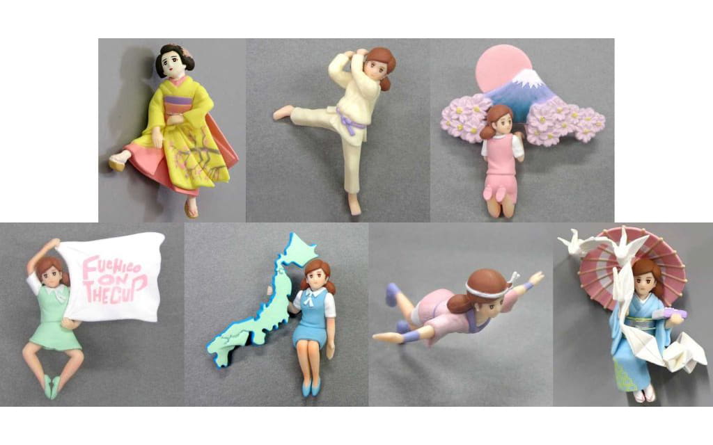 駿河屋 -<中古>全7種セット 「コップのフチ子 JAPAN パステル