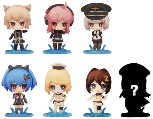 旭翼文化『戦艦少女R x 戦記連萌』トレーディングフィギュアSet.G 1BOX(8個入り)