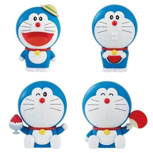 Trading figure All 4 Kinds Set "Doraemon Cap Character Collection