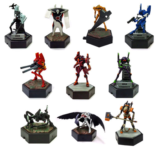 新世紀エヴァンゲリオン　シャープナーコレクション　フルコンプ　フィギュア エヴァンゲリオン フィギュア セイカ シャープナー 9種 ＋