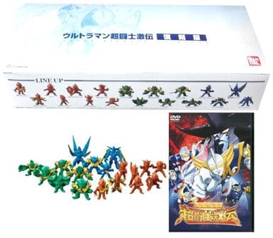 【新品未使用】ウルトラマン超闘士激伝 復刻版 フィギュア DVD プレバン ウルトラマン超闘士激伝」の「復刻フィギュア＆復刻オリジナルビデオ