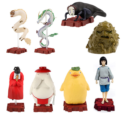 駿河屋 -<中古>全8種セット 「千と千尋の神隠し ポーズが